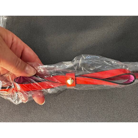 Kate Spade New York Colorblock Bow Belt - Red/Pink - Large NEW - Picture 2 of 4